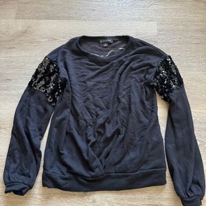 INC sequin pullover